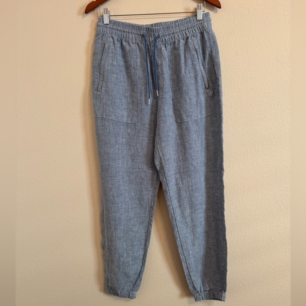 Athleta Woman's Cabo 100% Linen Jogger Pant